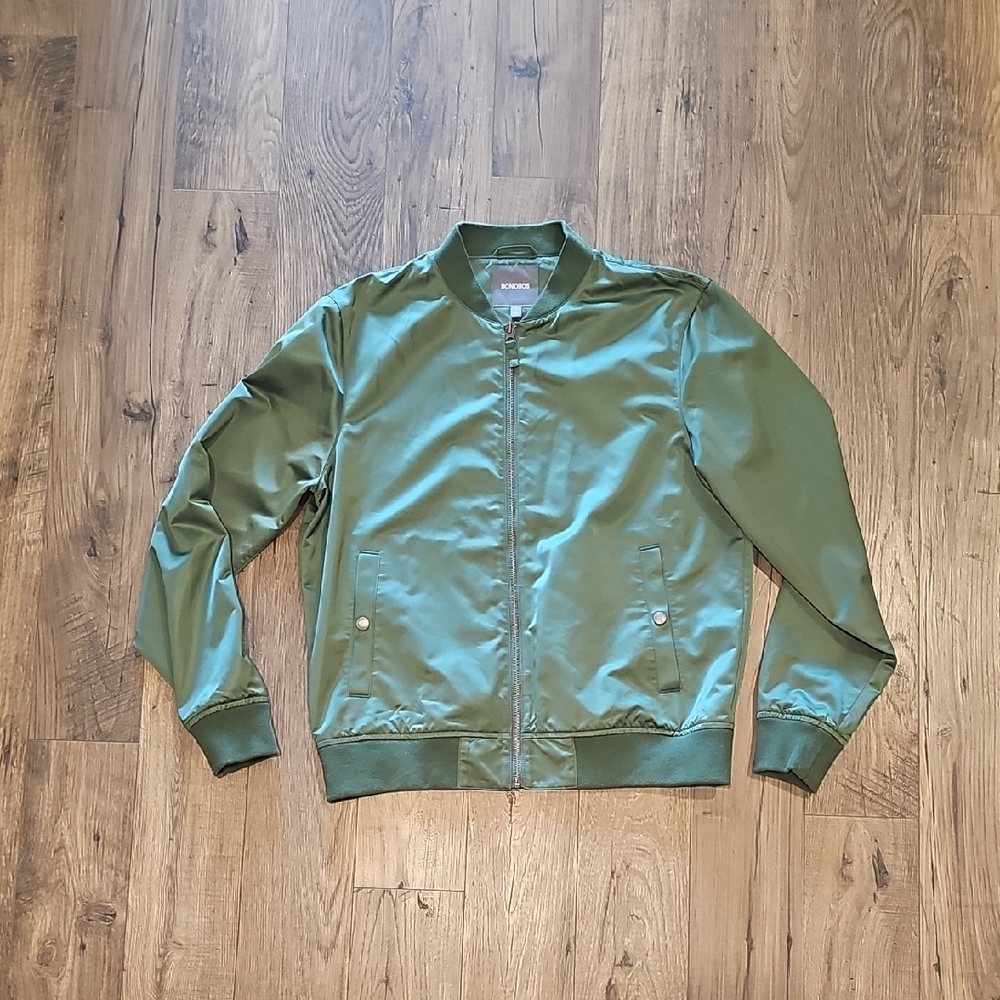 Bonobos Green Bomber Jacket